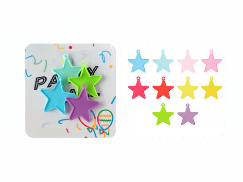 Greutăți balon stea - 4 buc.