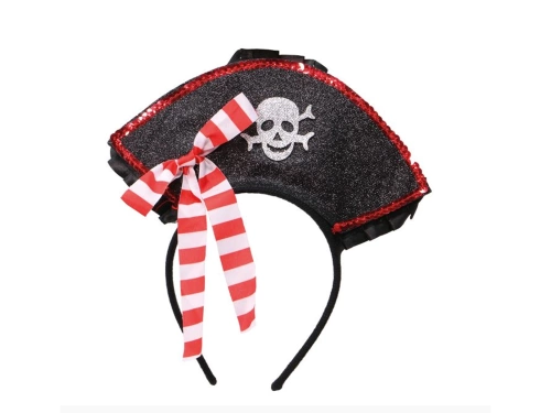Band Pălărie de pirat cu arc - 1 buc.