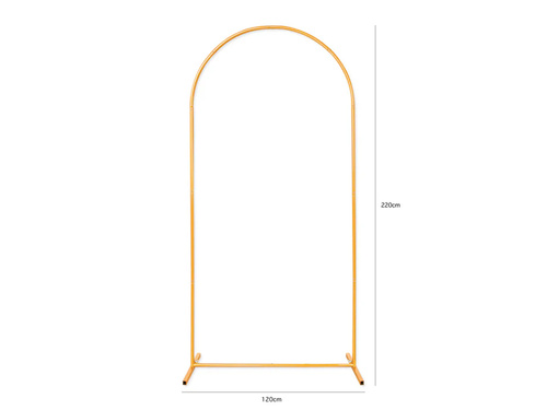 Cadru arc balon auriu - 120 x 220 cm - 1 buc.