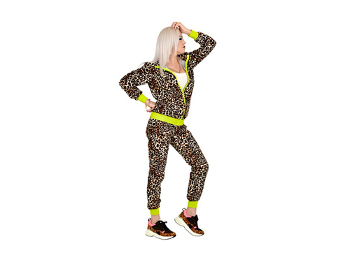 Costum anii '80 - trening leopard