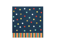 Șervețele aniversare Stele - 33 cm - 12 buc.