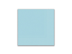 Șervețele cu 3 straturi 33 cm, albastru - 20 buc.