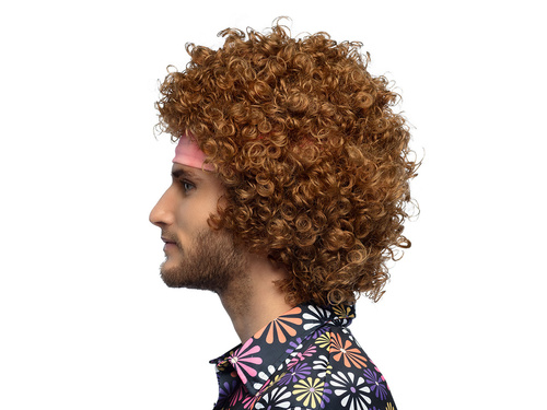 Peruca hippie maro