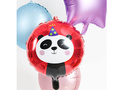 Balon de folie Happy Birthday Panda - 45 cm - 1 buc.