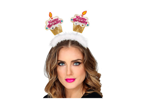 Bentiță cu blană - ziua de naștere cupcakes