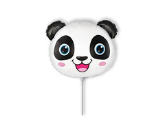 Panda stick balon folie - 1 buc.