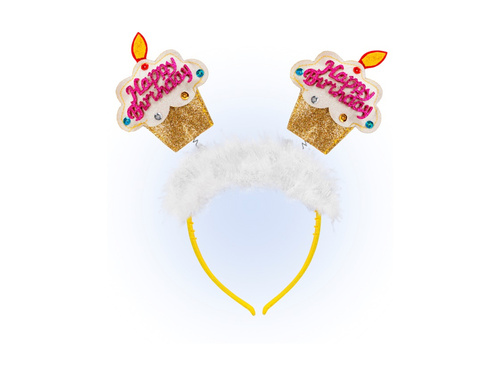 Bentiță cu blană - ziua de naștere cupcakes