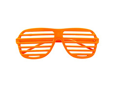 Ochelari orb neon portocaliu - 1 buc.