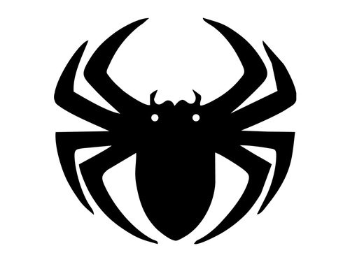 Păianjen de hârtie Halloween 13-15 cm - 1 buc.