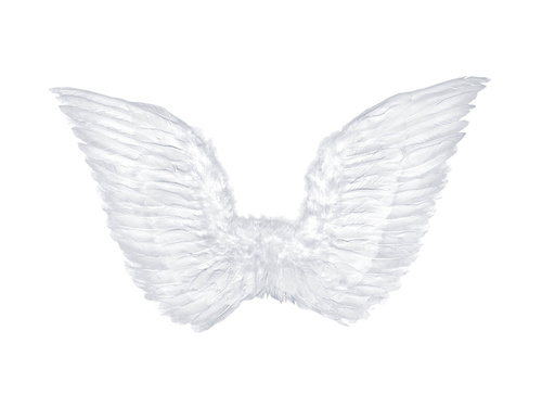Aripi de înger albe - 70 x 50 cm - 1 buc.