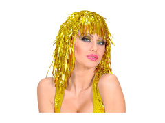 Peruca aurie cu lamé