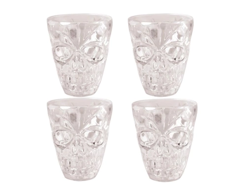 Ochelari cu cranii - 4 buc.