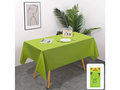Față de masă cu folie verde deschis - 137 x 274 cm - 1 buc.