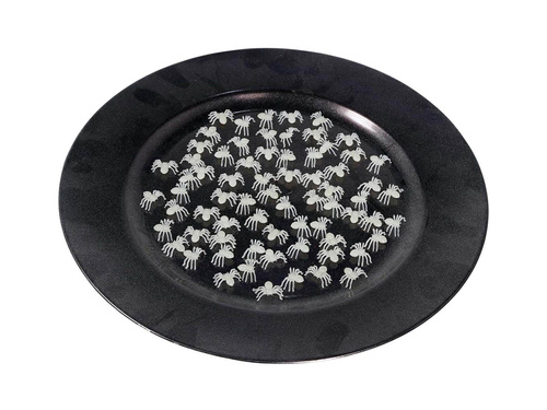 Halloween păianjeni fluorescenți decor - 70 buc.