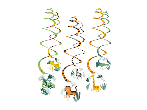 Decor suspendat Porci sălbatici - 6 buc.