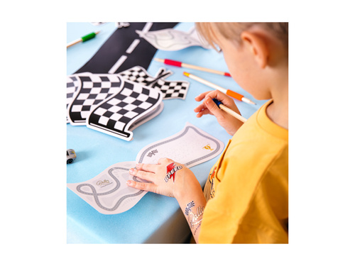 Invitații pentru ziua de naștere Racing - 6 buc.