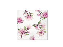 Șervețele aniversare Magnolii - 33 cm - 20 buc.