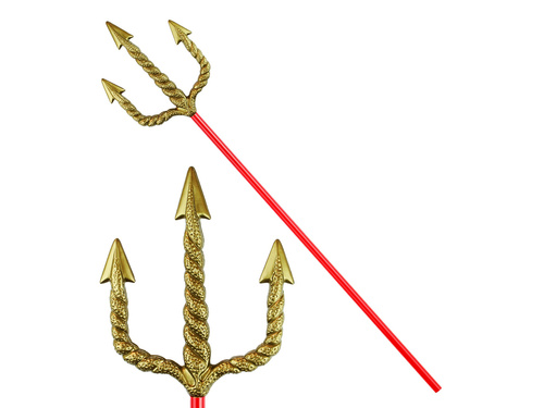 Trident pentru zeul mării Poseidon - 120 cm - 1 buc.