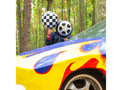Racing Car Wheel balon de folie - 45x50 cm - 1 buc.
