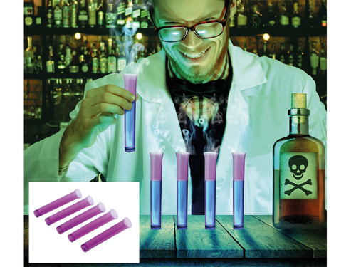 Pahare violet pentru eprubete - 4 buc.