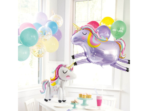 Balon cu folie Unicorn - 76 cm - 1 buc.