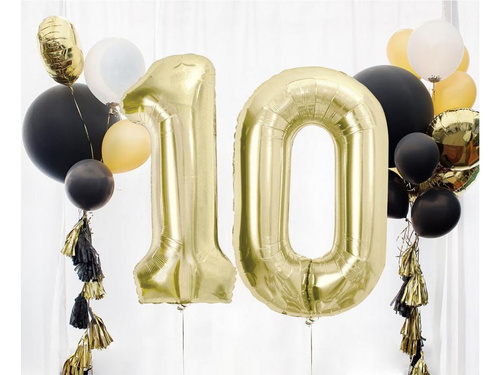 Șampanie număr 0 balon de folie - 85 cm - 1 buc.