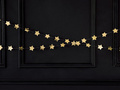 Ghirlandă banner Gold Stars - 360 cm - 1 buc.