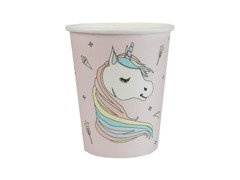 Cupe aniversare unicorn - 10 buc.
