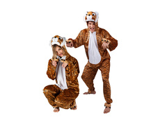 Costum tigru de pluș - 1 buc.