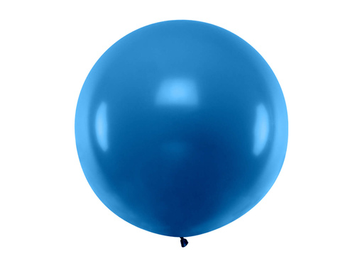 Balon gigant cu diametrul de 1 m - albastru marin pastel.