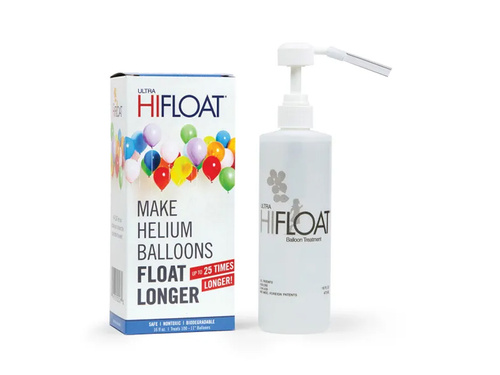 Gel de etanșare Hi-Float pentru baloane din latex, inclusiv pompă de distribuire - 0,47 l.