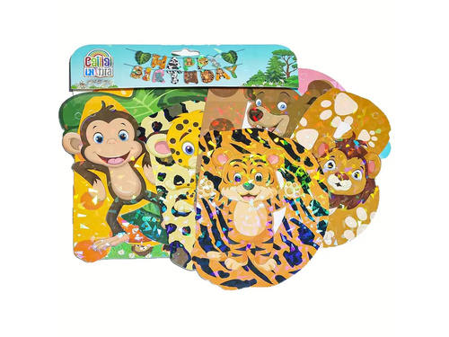 Happy Birthday Safari banner - 500 cm - 1 buc.