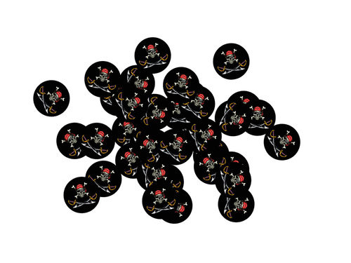 Confetti pentru ziua de naștere Pirate - 36 buc.