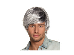 Tyler peruca negru și alb