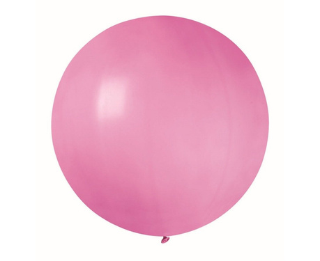 Balon gigant cu diametrul de 85 cm - roz pastel.