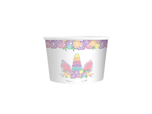 Cupe de înghețată Unicorn - 150 ml - 6 buc.
