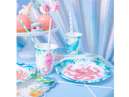 Pahare aniversare Ocean - 220 ml - 6 buc.