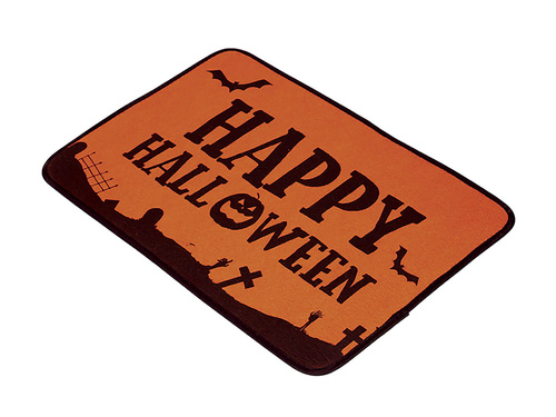 Happy Halloween door mat