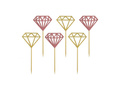 Muffin picks Diamonds - 15 cm - 6 buc.
