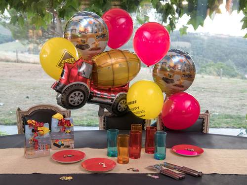 Set de baloane de construcție - 10 buc.