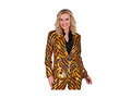 Party Fashion jachetă de petrecere - motiv tigru portocaliu