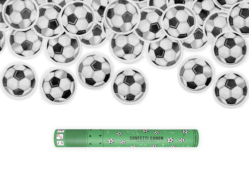 Tub de aruncat confetti fotbal - 40 cm - 1 buc.