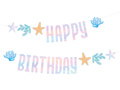 Happy Birthday Ocean banner - 240 cm - 1 buc.