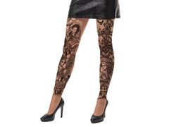 Colanți tatuaj - 1 pereche