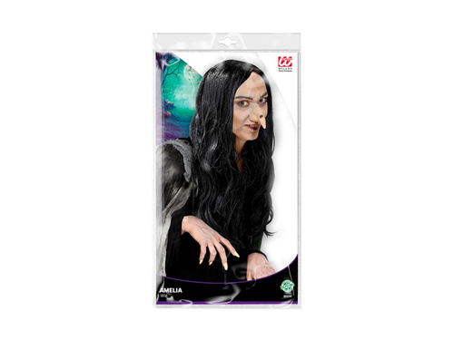 Amelia vrăjitoare peruca negru