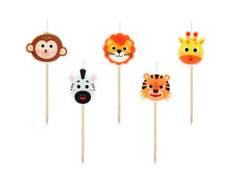 Lumânări de picnic Safari - 5 buc.