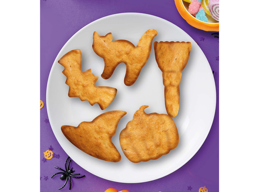 Set de forme de tort Halloween - 5 buc.