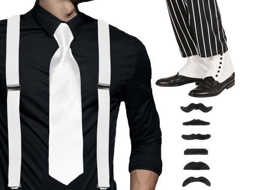 Set gangster alb - 1 set.