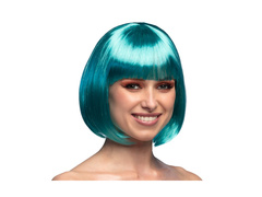 Peruca cabaret turcoaz