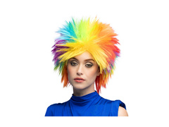 Peruca punk Rainbow